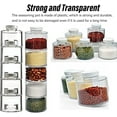 thumbnail image 2 of Portable Seasoning Jar,Stackable Spice Pot Spice Tower,Spice Bottle,Spice Containers Tower Organizer,Stackable Spice Containers,Seasoning Box(12pcs Clear 3.3in/8.5cm)from ANMUYUM, 2 of 8