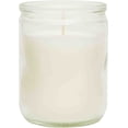 thumbnail image 2 of (6 pack) Clear Glass White Wax Religious Candle, 3.25 Inch, 2 of 9