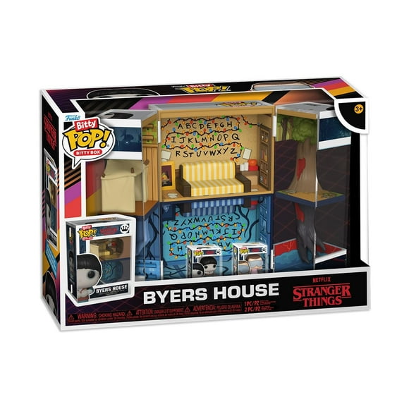 Set de juego Figuine Funko Byers House con 2 minifiguras de 2,2 cm