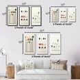 thumbnail image 4 of Designart "Minimalist Golf Tees XI" Sports Framed Wall Art Set Of 3 - White Golf Frame Gallery Wall Set For Home Decor, 4 of 7