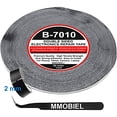 thumbnail image 1 of Mmobiel 2 mm Capa de doble cara Cinta adhesiva fuerte Rollo de 50 m de largo (negro) para la reparación de tabletas de teléfonos inteligentes, 1 of 2