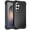 Black, variant on for Samsung Galaxy S26 Back Case, Phone Case Heavy Duty 2 in 1 Rugged Shockproof Protection Hybrid Hard PC Bumper Drop Protective Silicone for Girls Women Boys Men for S26, Darkblue