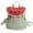 Green, variant on Nylon Backpack Cute Fruit Shape Drawstring Backpack Dopamine Color String Daypack for Students Outdoor (Yellow)