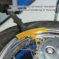 thumbnail image 5 of 4 PCS Car Tire Changing Rim Protector, Auto Wheel Changing Rim Protector, Fixing Tyre Rim Changer Guard, Tire Changing Edge Savers Tool for Most Cars Motorcycles SUVs (Yellow, 19.5cm), 5 of 5