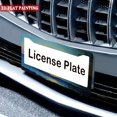 thumbnail image 4 of 2Packs License Plate Frames with Pixel Art Ocean Sunset Pattern Includes Screws & Caps Full Accessories Included Size 6.3x12.2inch(16x31cm), 4 of 8