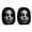 Black1, variant on Funny Car Headrest Cover for Cars, 2 Pieces Set of Bold Scary Face Printing Halloween Car Headrest Covers, Humorous Cushion Covers Head Rest Protector for Auto Vehicle Funny Decoration