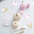 thumbnail image 4 of Set de 24 toppers para cupcakes de calabaza para baby shower Aukolass, 4 of 5
