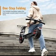 thumbnail image 2 of SISIGAD 10" Tires Electric Scooter Adults, 600W Motor, 20 Mph Top Speed, 26 Miles Range with Dual Brakes and Dual Shock Absorption, Portable Folding Commuting App Control, 2 of 8