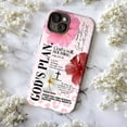 thumbnail image 5 of Aesthetic God's Plan Phone Case, Pink Leopard Floral Religious Bible Verse Cover for iPhone 17 16 15 14 13 12 11 Plus Pro Max Mini, 5 of 6