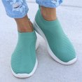 thumbnail image 1 of Zapatos planos sin cordones para mujer, zapatillas blancas ligeras para mujer, zapatillas informales de verano y otoño, zapatos planos de cesta para mujer Tan Jianjun unisex, 1 of 2