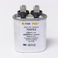 thumbnail image 2 of TitanPro TOCF2.5 HVAC Motor Run Oval Capacitor. 2.5 MFD/UF 440/370 Volts, 2 of 4
