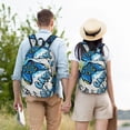 thumbnail image 3 of Easygd Game All Day Canvas Backpack: Stylish, Lightweight, and Versatile with Large Capacity and Adjustable Straps –, 3 of 7