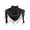 Black Scarf, variant on Mens Vintage Print Tassel Triangle Neck Wrap Multi Wear Outdoor Shoulder Cover for Camping Hiking Trail Excursions Gold