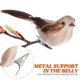 thumbnail image 4 of 10 Pcs Artificial Birds Simulated Bird Models Fake Bird Decorations Easter Figures with Clips Craft Birds Photography Props, 4 of 4