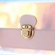 thumbnail image 5 of BESTOYARD Women Transparent Handbag Colorful Chain Bags Rainbow Purses Clear Jelly Mini Bag (Pink), 5 of 5