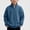 Blue, variant on DJDLJWCJ Boys Sweatshirts Quarter Zipper Long Sleeve Pullover Sweatshirt Lightweight Solid Color Tops Orange Size 3T