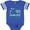 Football Blue and White, variant on Inktastic Whale Little Brother Boys Baby Bodysuit