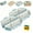 2PCS Blue, variant on 6 in 1 Onigiri Mold – Create 6 Triangle Rice Balls Instantly, Features Non-Stick Dot Matrix & Foldable Dual Storage, Portable, Easy Clean, Great for Homemade Sushi & Musubi