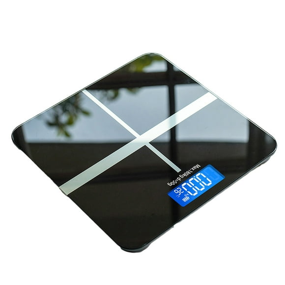 Uheoun Christmas Clearance,Digital Bathroom Scale, Highly Accurate Body Weight Scale With Lighted LED Display, Round Corner Design