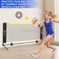 thumbnail image 3 of Set de red de pickleball GOOX de 6 pies, mini, portátil, para interior y exterior, 3 of 7