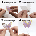 thumbnail image 5 of 450pzs Decoración Pastel De Mariposa Para Fiestas Cumpleaños, 5 of 5