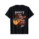thumbnail image 1 of Men's Graphic T-Shirt - "Don't Let the Old for Man In" Design with Guitar & Cowboy Hat Illustration, Comfortable Cotton, Casual Summer Style, Short Sleeve, Loose Fit, Round Neck, Relaxe, 1 of 6