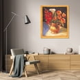 thumbnail image 3 of Sarah Waldron 20x24 Gallery Wrapped Canvas Wall Art Titled - Poppy and Calla Lily, 3 of 4