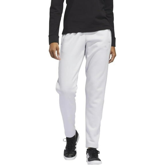 adidas Women�s Relaxed Fit Tapered Legs Fleece Pant - Gray (Dash), Large