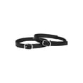 thumbnail image 1 of INSPIRE CHIC Women's Detachable Ankle Straps Solid Color Elastic Band Shoe Buckle Belt for Heels Matte black 33.5cm/13.19", 1 of 4