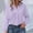 Light Violet, variant on Short Sleeve Polyester Shirts For Women Loose Casual Linen Top For Women, Long Sleeve With Pocket And Detail Compression Shirts For Women Plus Size
