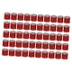 thumbnail image 4 of 50 anillos para patas de paloma de carreras 2023, numerados para aves, de 8 mm, reutilizables, para palomas Rojo, 4 of 9