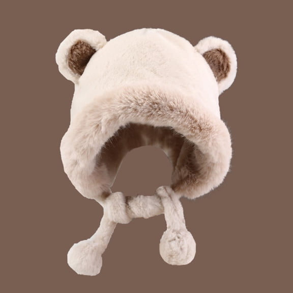 Qepwscx Women Men Beanie Warm Winter Hats, Soft Knit Lazy Beanie ,Cats Beanie，Women Foxs hat, Slouchy Beanie for Men/Women Slouchy Ski Watch Cap Ear Flap Beanie Hat