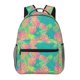 thumbnail image 1 of Disketp Colorful Palm Leaves Mochila Estampada para Hombre y Mujer – Mochila Ligera Clásica con Múltiples Bolsillos para Universidad, Trabajo y Viajes-One Size, 1 of 5
