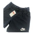 thumbnail image 5 of Nike Kids French Terry Shorts Black DA1405-010 | Youth Sportswear Club, 5 of 5