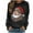 Black, variant on Christmas Sweatshirt for Women Santa Claus Snug Long Sleeve Crew Neck Hoodies Olive Green S