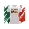 thumbnail image 1 of Playera Blusa Impresion Chin... Como mi Madre De Fiestas Patrias Mexico Septiembre Independencia Color Blanco Talla Grande Marca Emil SaEs, 1 of 4