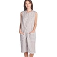 thumbnail image 5 of Casual Nights Women's Snap Front Sleeveless Lounger Housecoat, 5 of 5