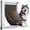 White, variant on Dog Door for Door 3 Flaps Aluminum Large Doggy Door Black Heavy Duty Doggie Door Metal Pet Doors for Dogs with 1 Insulation Flap, Telescoping Tunnel, Lockable Sliding Panel, for Pet up to 110lbs