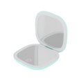 thumbnail image 1 of SHYKNYU Foldable Mini Compact Led Makeup Mirror With Light Vanity Pocket Magnifying 5X Black Cosmetic Portable Mirrors Travel P8L0, 1 of 8