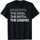 thumbnail image 1 of Camiseta para Mujer - Abuelo: El Hombre, El Mito, La Leyenda - Regalo para Día del Padre o Vacaciones, 1 of 7