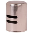 thumbnail image 2 of Westbrass Standard Size Solid Brass Air Gap Cap Only, Non-Skirted, Satin Nickel, 2 of 4