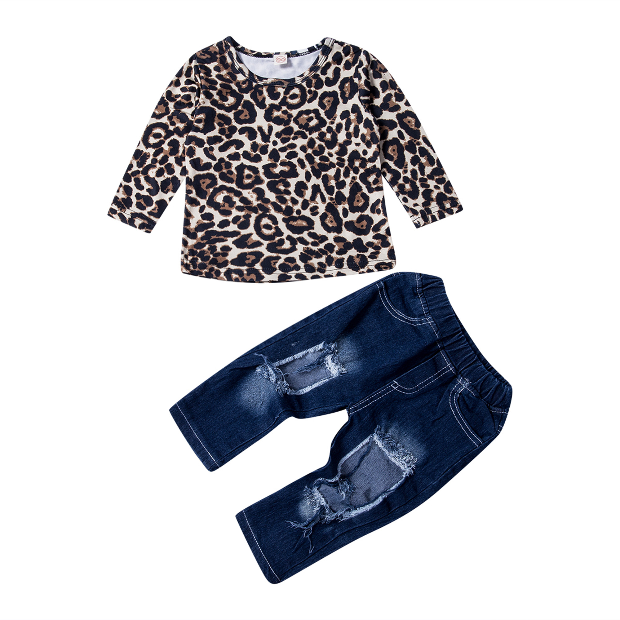 baby girl distressed jeans