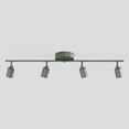 thumbnail image 4 of Shura Dark Olive 4-Light Track Light with Rotatable Heads, Integrated LED, 3000K, 3 ft., 4 of 7