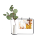 thumbnail image 1 of Marco De Metal Unbranded Hojas Decoradas A Mano Florero De Cerámica, 1 of 4