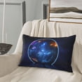 thumbnail image 5 of Balery Astronaut Bedding Queen Pillow Cases - Envelope Closure - Soft Brushed Microfiber Fabric - Shrinkage and Fade Resistant Pillow Cases-20"x30", 5 of 6