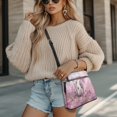 thumbnail image 4 of Tutolipy Waterproof PU Leather Crossbody Shoulder Purse for Weekend Activities Daily, Durable Adjustable Strap Purse Satchel, Pastoral Horse, 4 of 7
