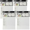 Happy Planner Fill Paper 9.25"X7" White Note & Graph-40 Count, Mulitpack Of 4