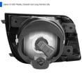 thumbnail image 4 of Spec-D Tuning Chrome Fog Lights + Switch + Black Bezels Compatible with 2008-2017 Toyota Sequoia, L+R Pair Assembly, 4 of 7