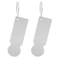 thumbnail image 1 of Phenofice 2Pcs Shopping Trolley Token in Silver for Daily Use and Convenience, 1 of 8