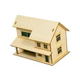 thumbnail image 5 of MERIGLARE 1/72 3D Miniature House Model for Teens Adults Landscape Layout Unique Gifts Style A, 5 of 8
